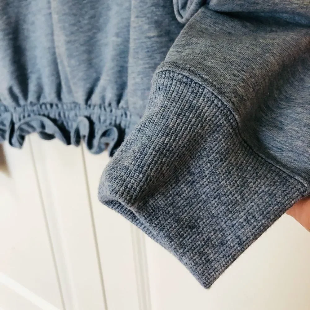 ‎NWT: Michael Kors Ruffle Bottom Sweatshirt